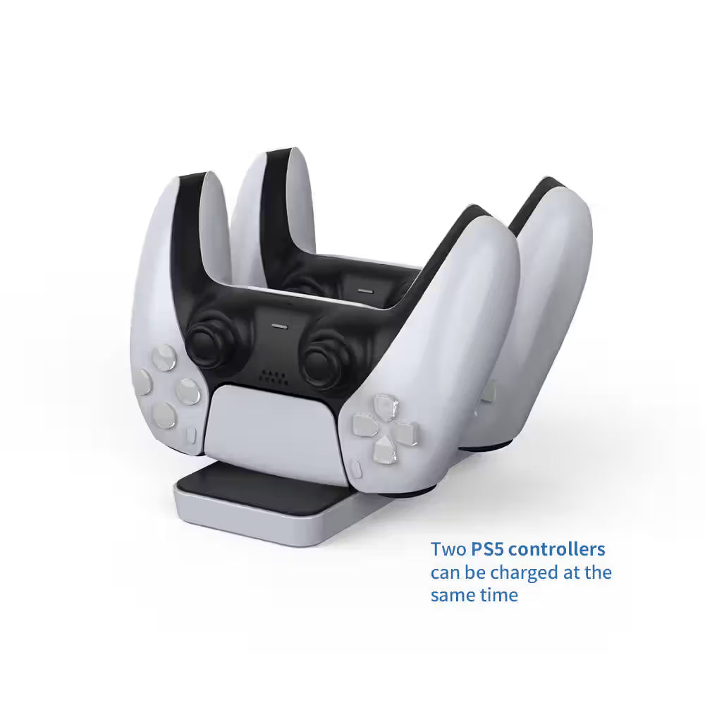 PlayStation 5 DualSense Dual Controller Charging Dock – Charge 2 Controllers Simultaneously – USB-C